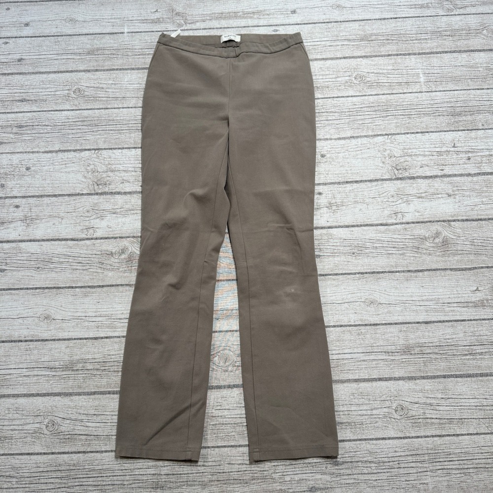 Babaton Aritzia Pants Women's Small Taupe Slim Flare Stretch Pull On Athleisure